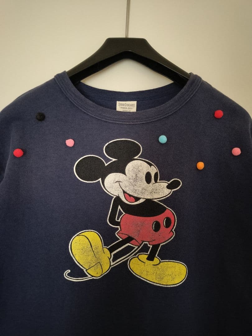 未使用★デニム&ダンガリー01 フリル袖 大き目 ゴートゥーハリウッド FITH