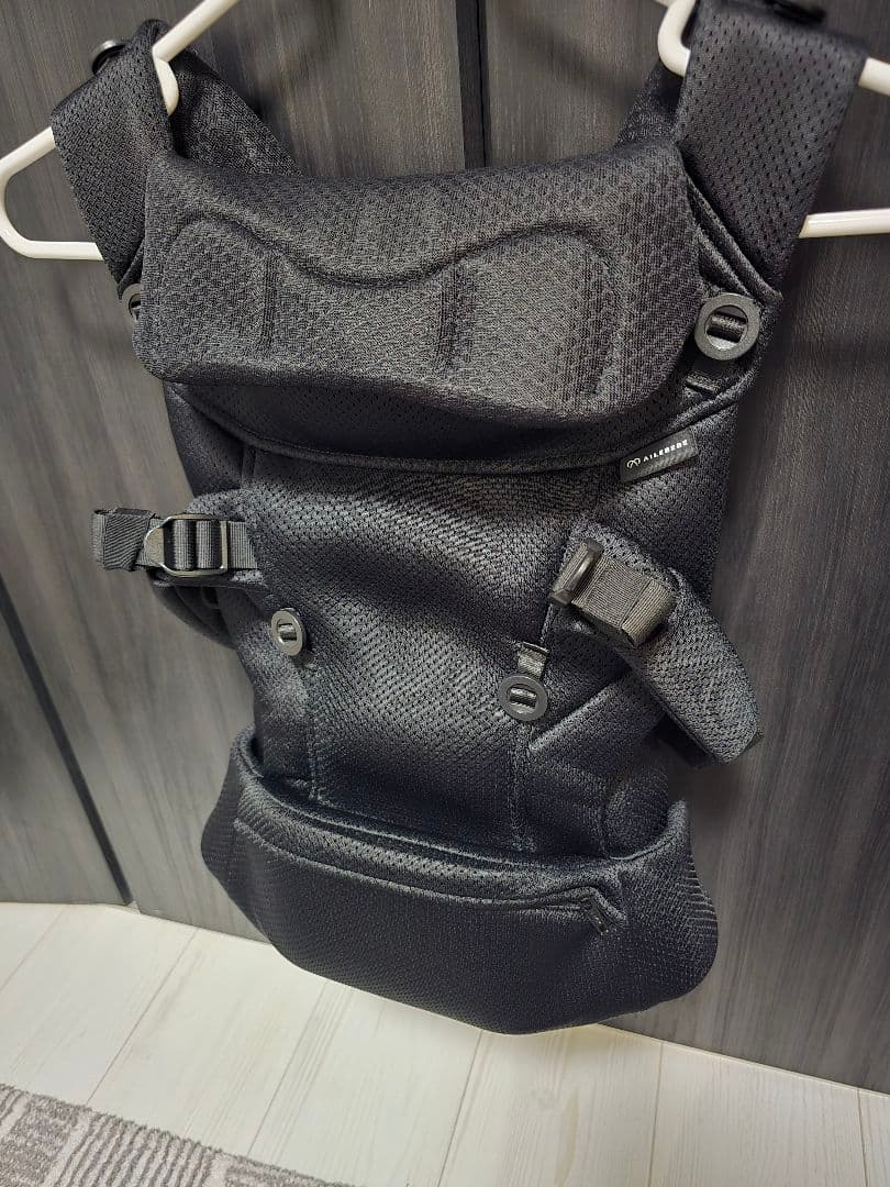 minimaru専用「美品」エールべべ ベビーキャリア スリー キューディーブラ