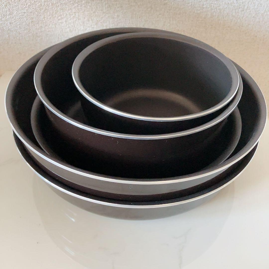 T-fal 取っ手のとれる鍋10点セット ガス火専用 ティファール