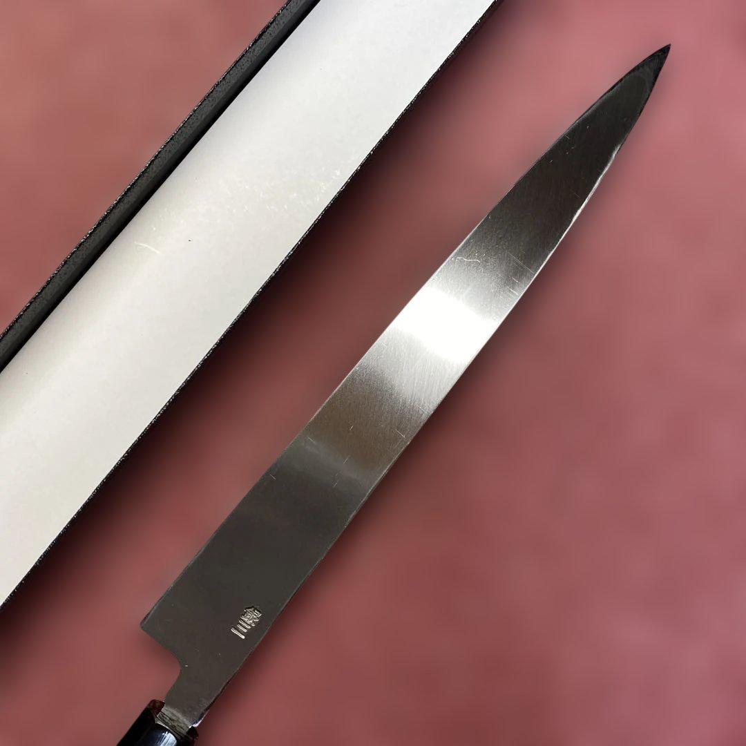 銀三　柳刃包丁　300㎜ 尺0寸