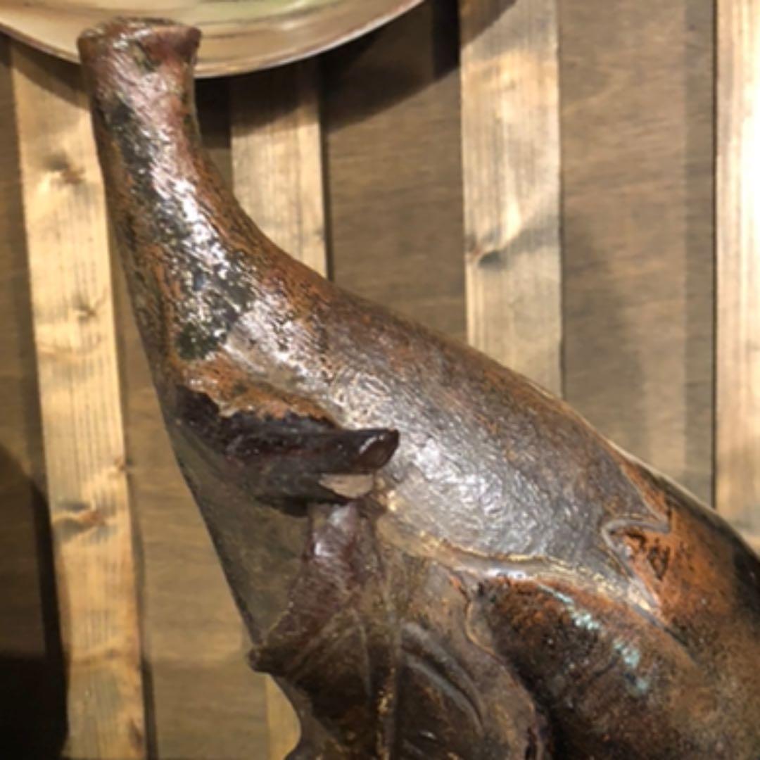 唐津　茄子置物