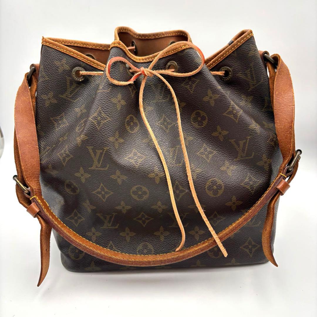 Louis Vuitton モノグラム プチノエ ショルダーバッグ 巾着 人気