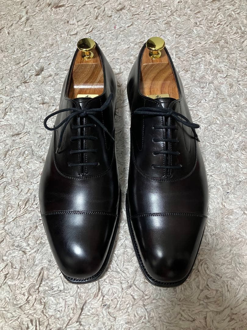 エドワードグリーン　チェルシー　6.5E バーガンディ