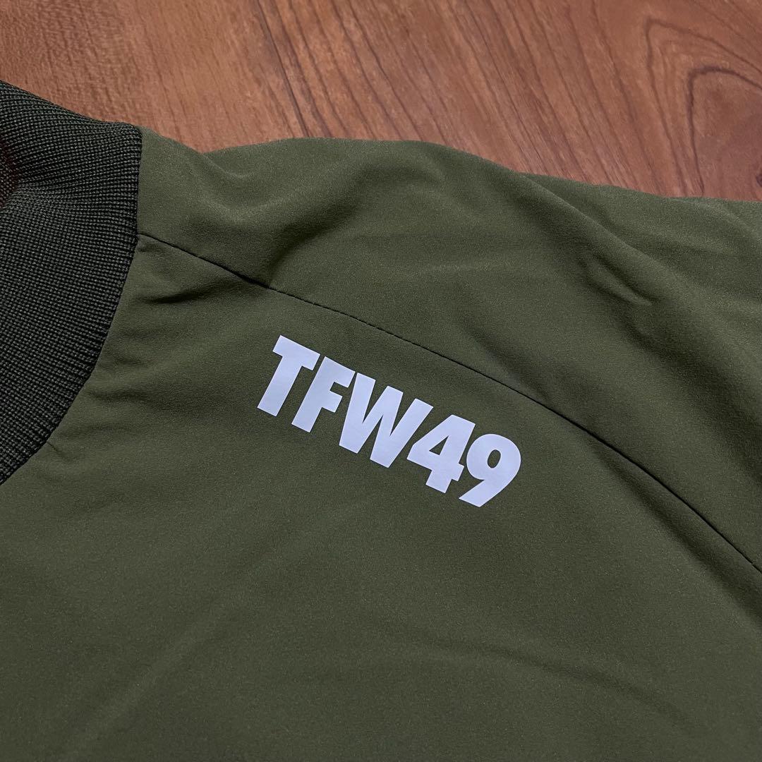 TFW49 プルオーバー　スニード　カーキ　オレンジ　XL ゴルフ