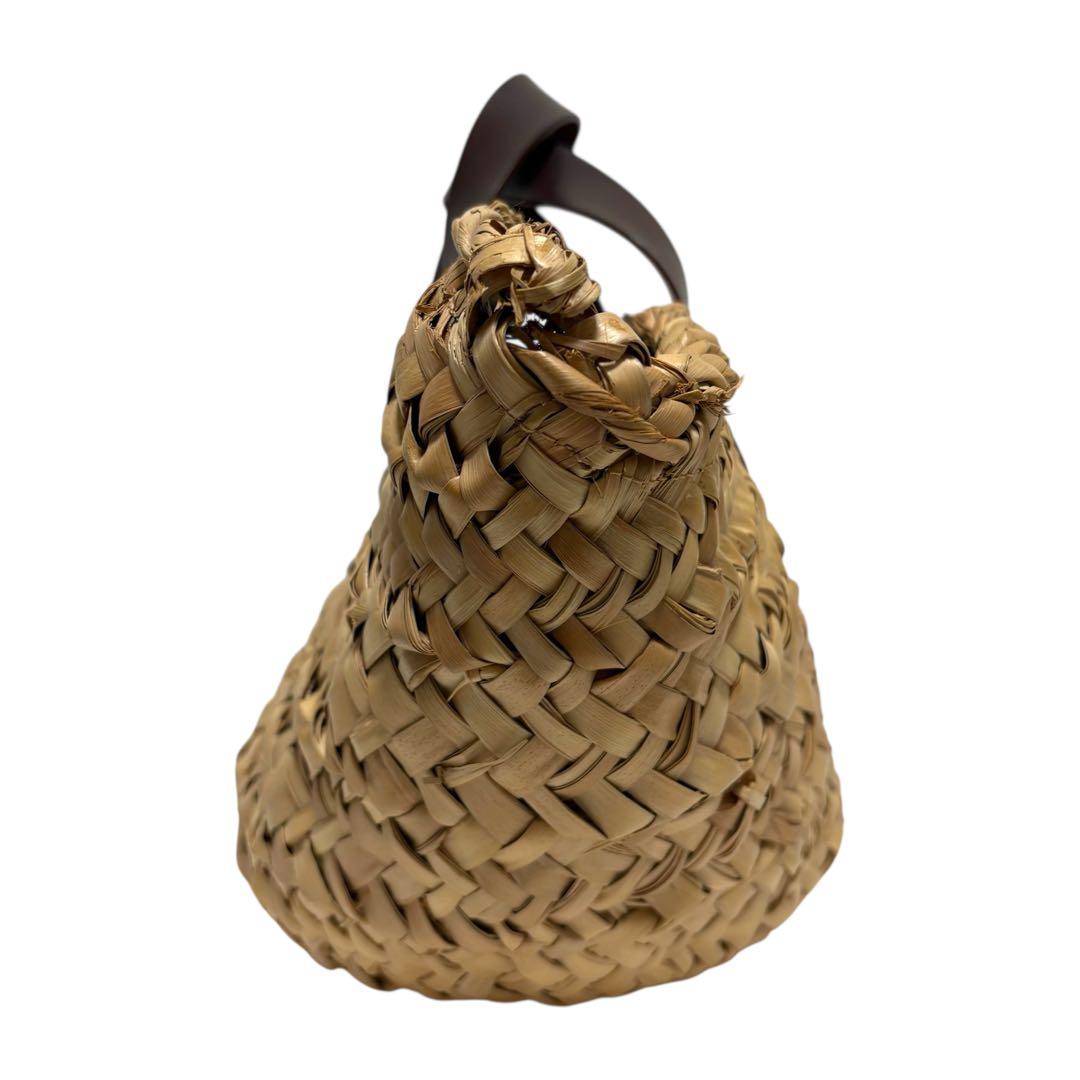 【極美品✨】ドルチェ&ガッバーナ カゴバッグ レザー ハンドル ナチュラル