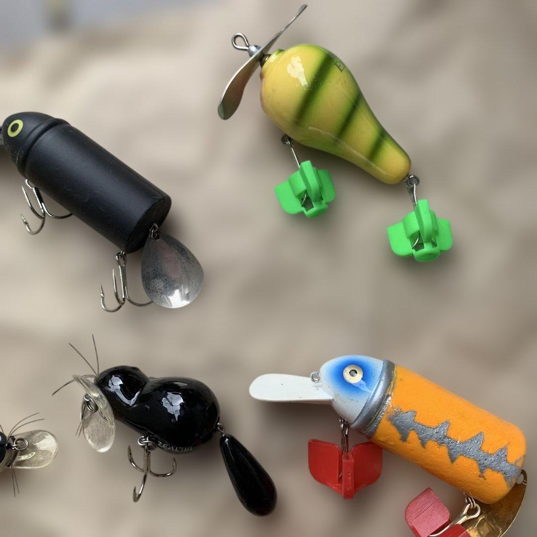 N*様 ルアー セット ズィール ジタバタアライ君 ヘドン バスポンド オールド