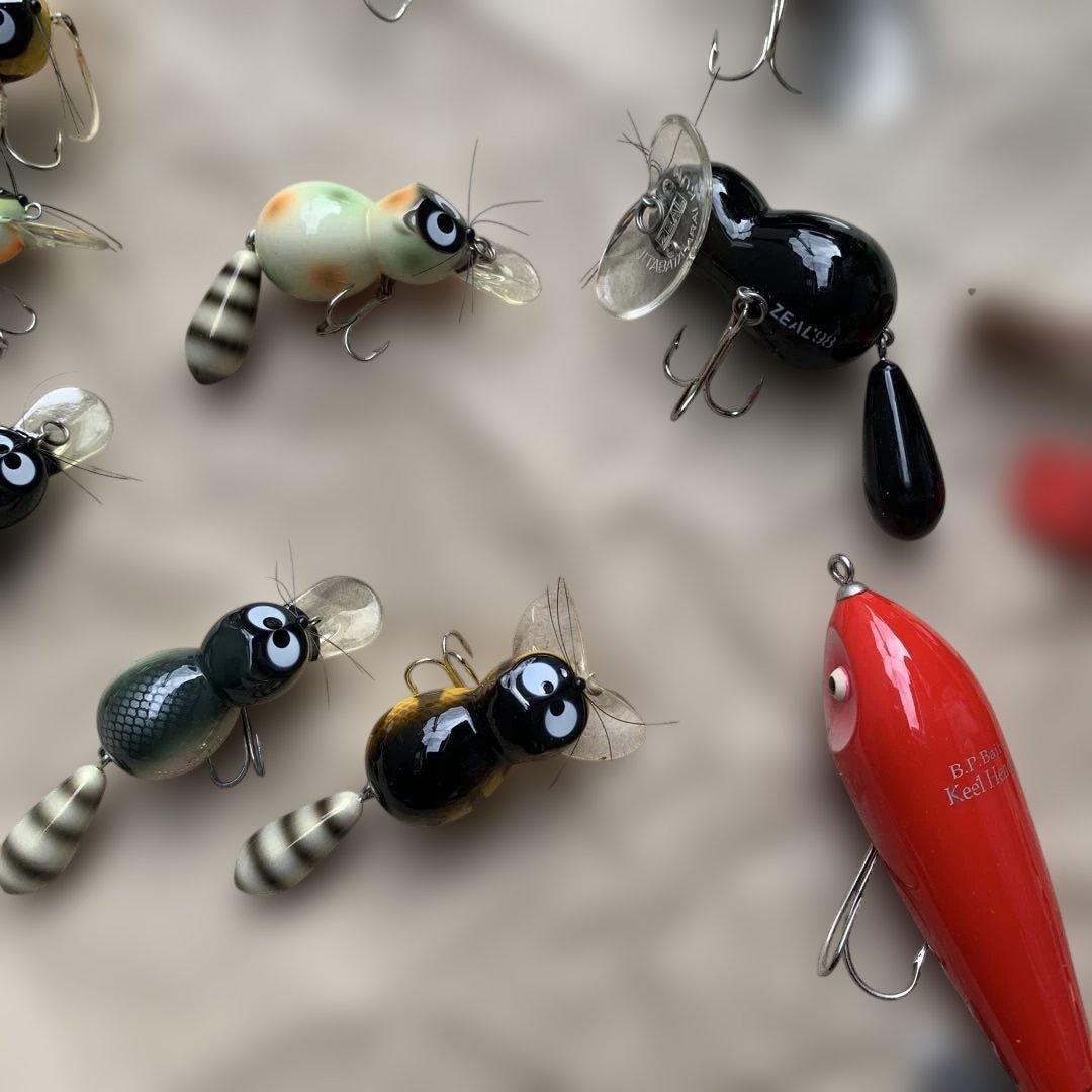 N*様 ルアー セット ズィール ジタバタアライ君 ヘドン バスポンド オールド