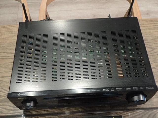DENON AVアンプ AVR-X1500H 新品リモコン　HEOS対応　美品