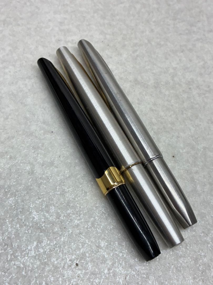 PLATINUM プラチナ万年筆 ペン先18K pilot パイロット 3本