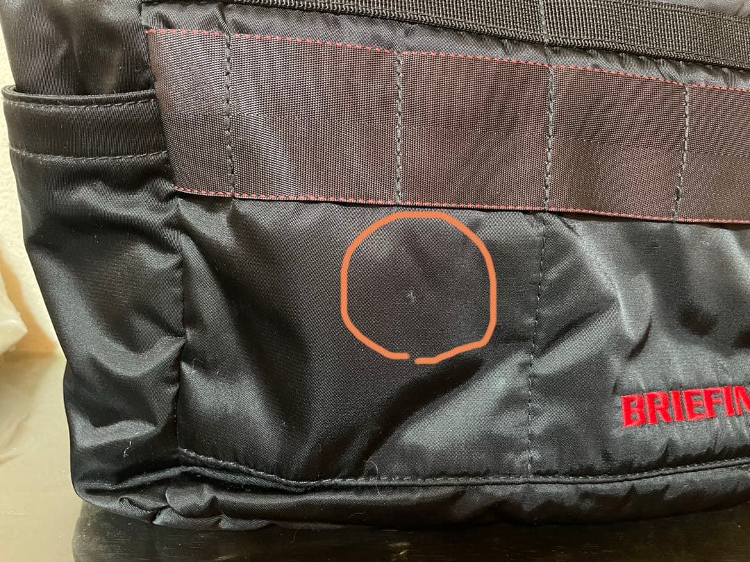 ショルダーバッグ　ブリーフィング　BRIEFING ブラック　メンズ　撥水