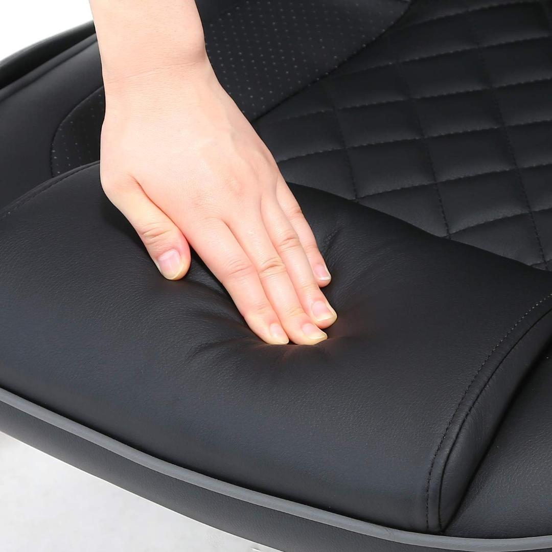 FJ DC GM　デスクチェア　ブラック＊グレー　ワーキングチェア