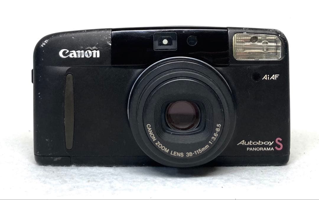 【完動品 希少】Canon Autoboy S PANORAMA ブラックボディ