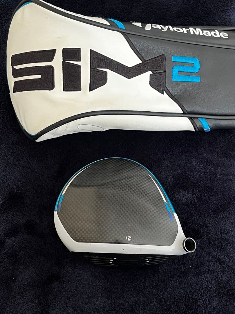 テーラーメイド SIM2 Max dドライバーヘッドのみ 9° ヘッドカバー付き