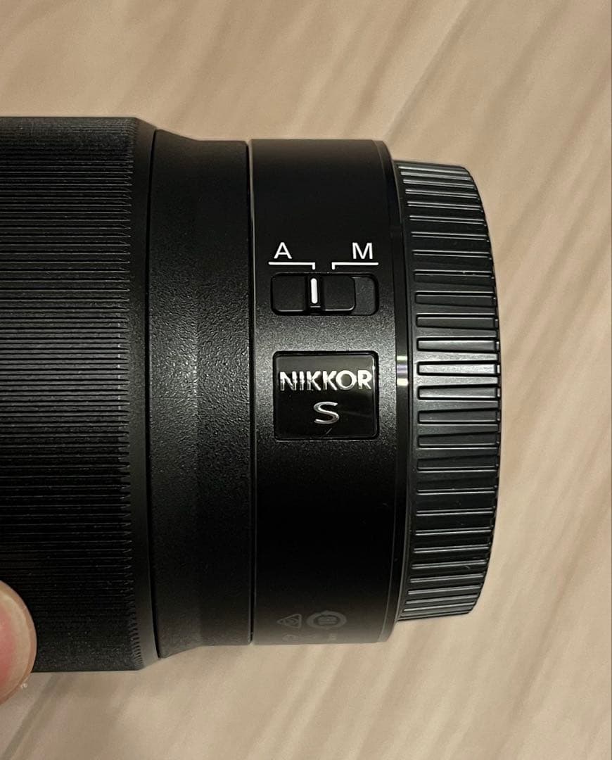 NIKKOR Z 50mm f/1.8 S レンズ 本体 ほぼ未使用