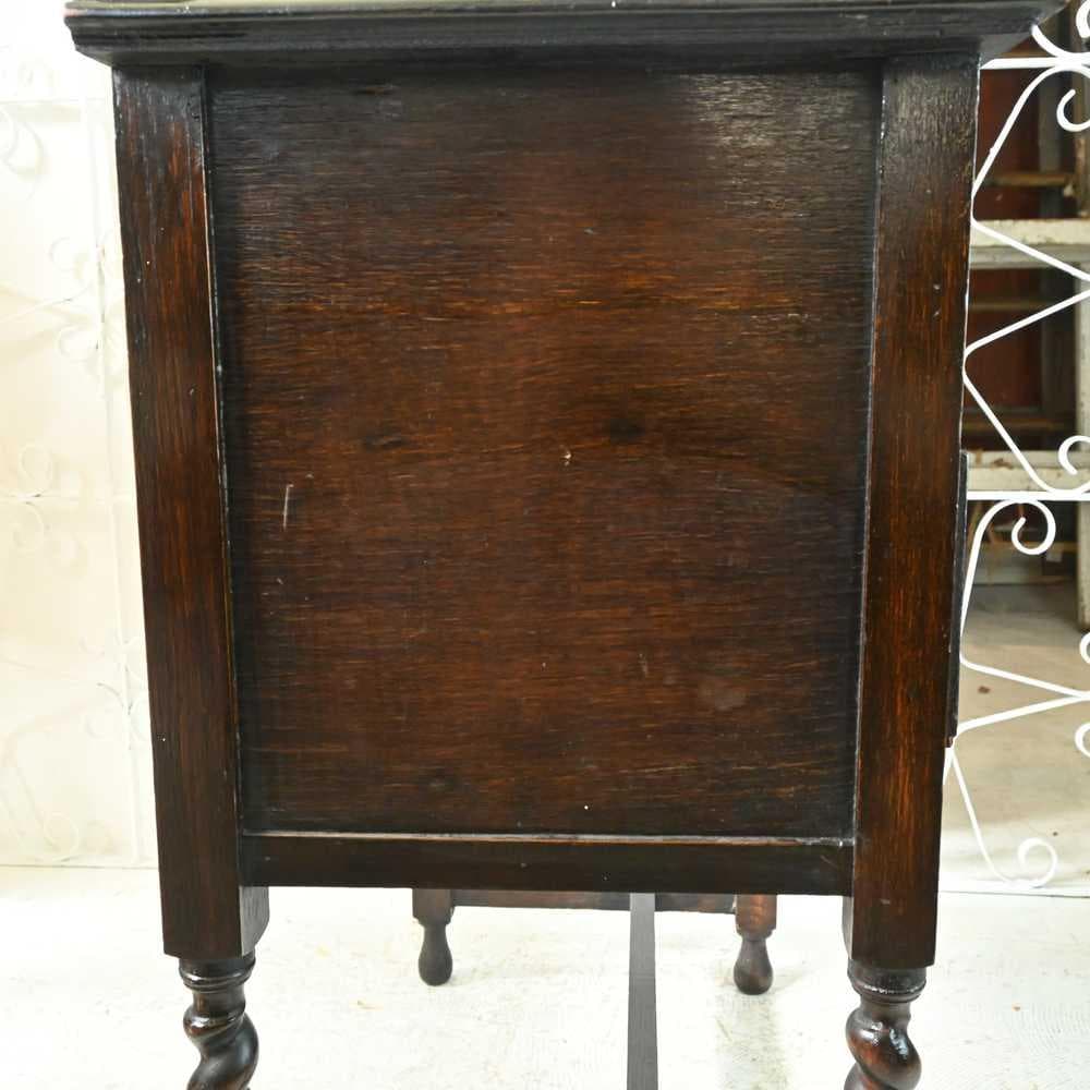 L3705-5 英国アンティーク スモール チェスト 2段 レンジ台 花台 収納