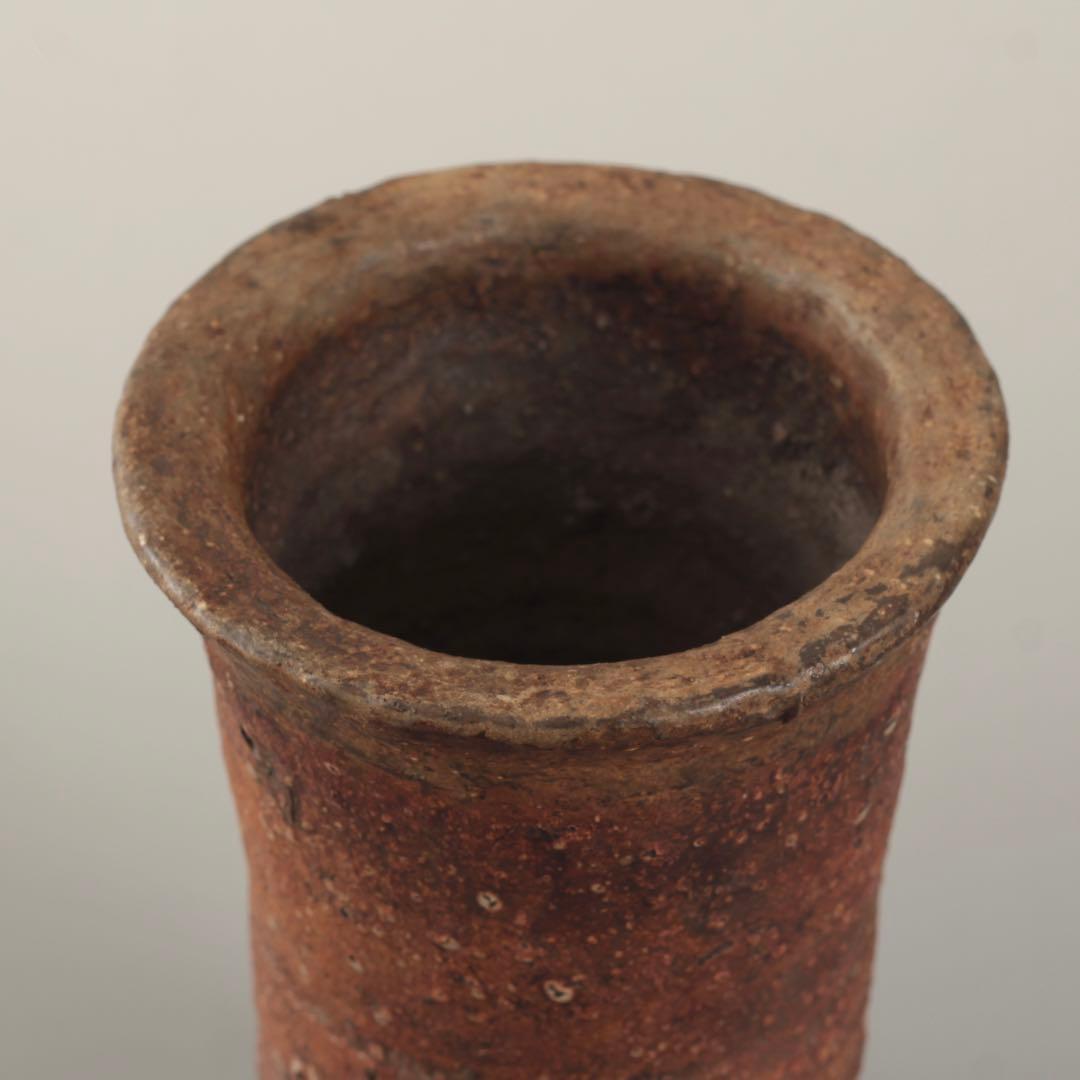 古信楽 旅枕 花入 花立 茶道具 江戸時代 古美術 古道具 アンティーク