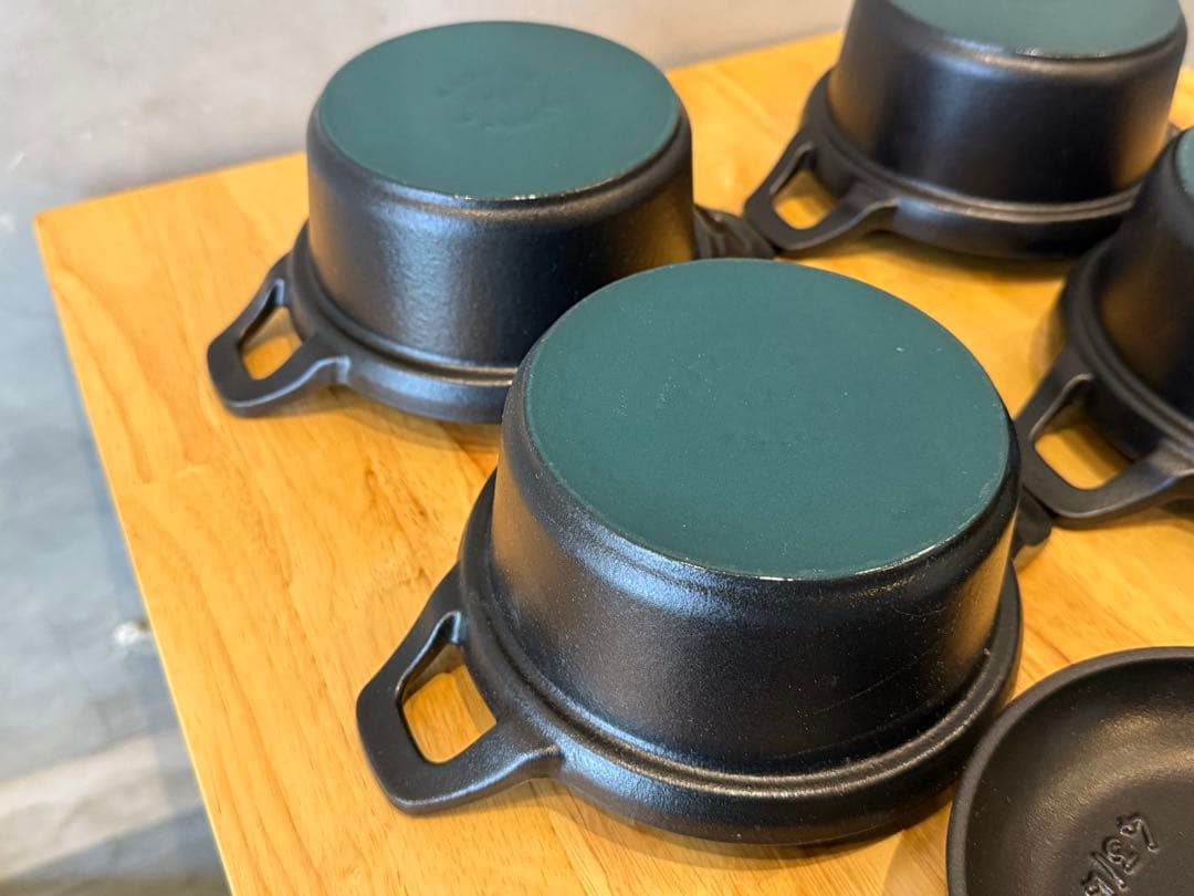 STAUB ヴィンテージ　ラウンド12cm 4個セット