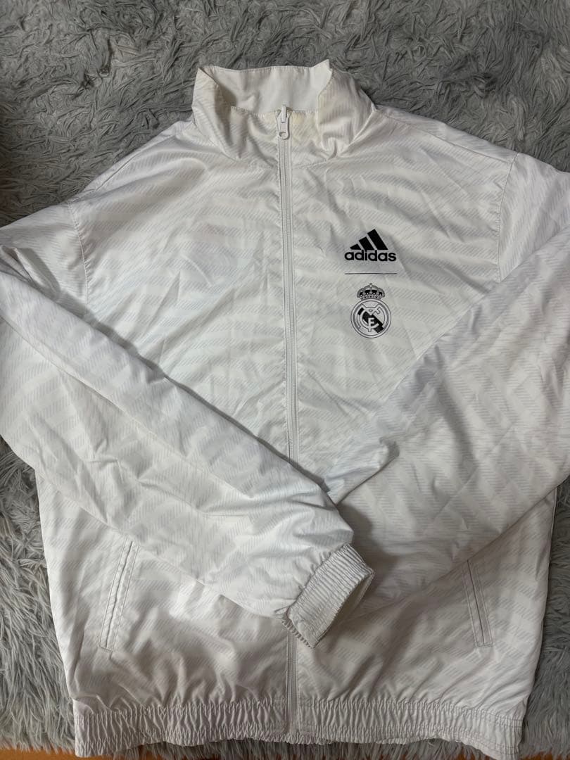 adidas Real Madrid ジャケット ホワイト