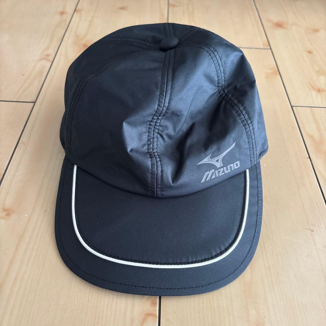 【ミズノ】【Mizuno】高機能ゴルフ用レインウェア　※未使用、キャップ付き