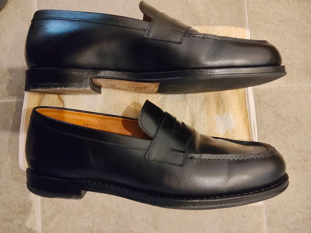 靴 Jalan Sriwijaya 98998 Garuda BLACK UK8.5