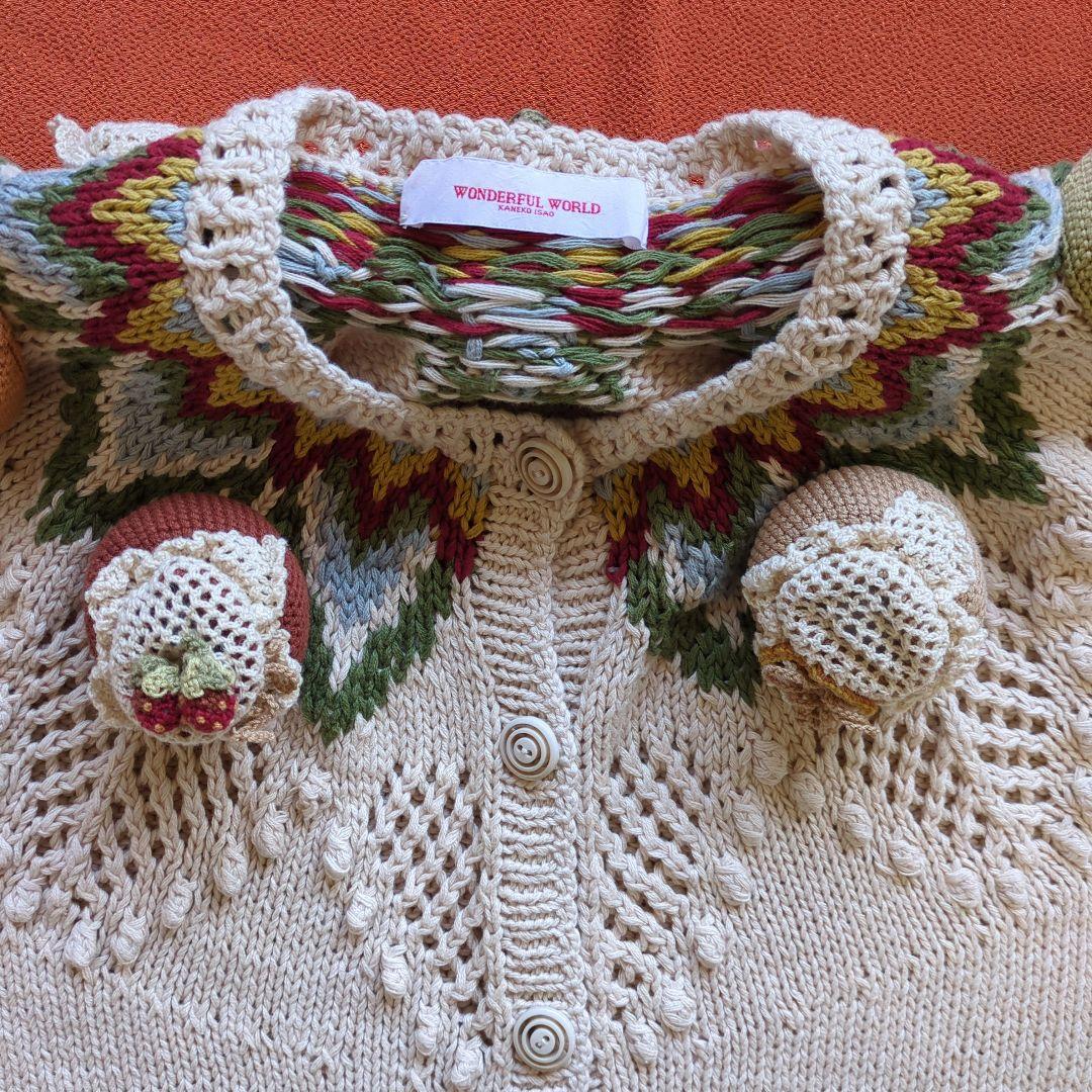 さえら風、カネコ、イサオ、セーター半袖、