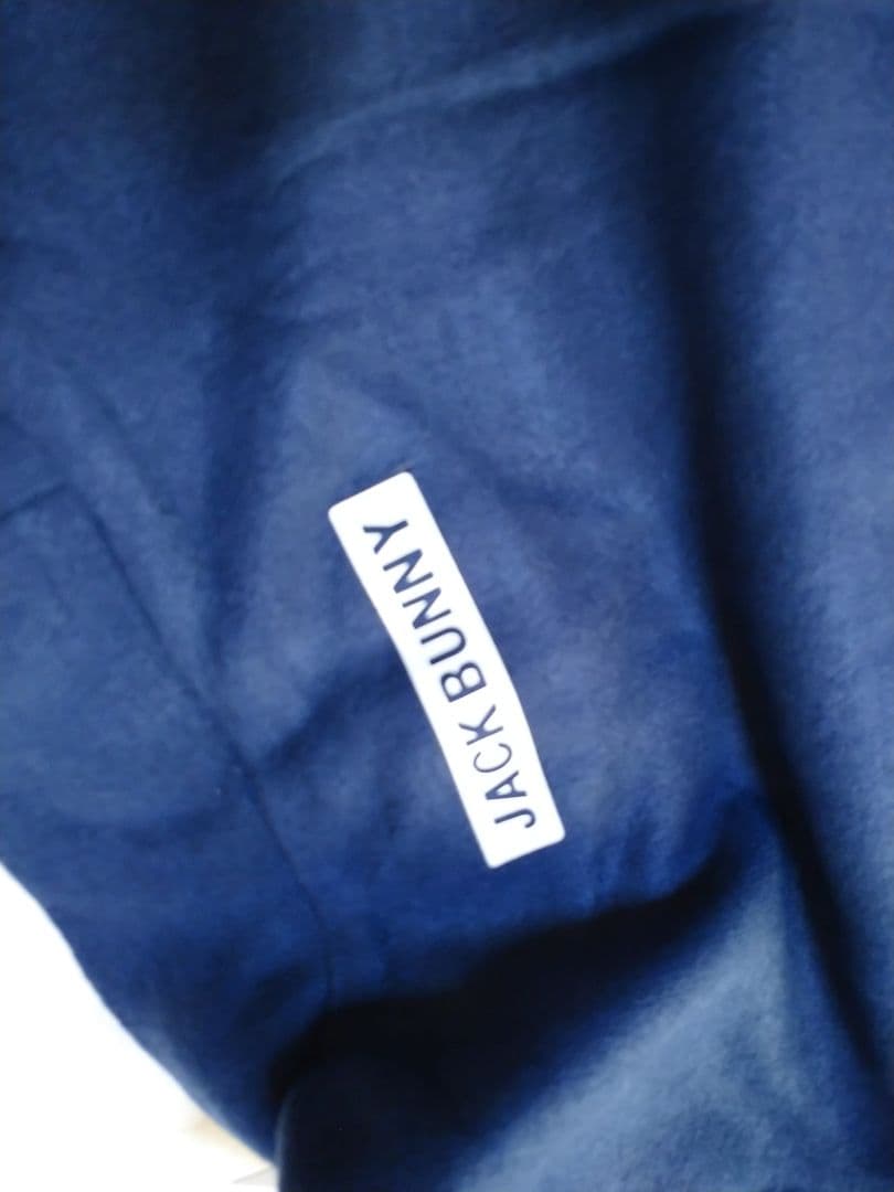 ネイビー 6サイズLL ハイネック 長袖 ジャックバニー メンズゴルフウェア