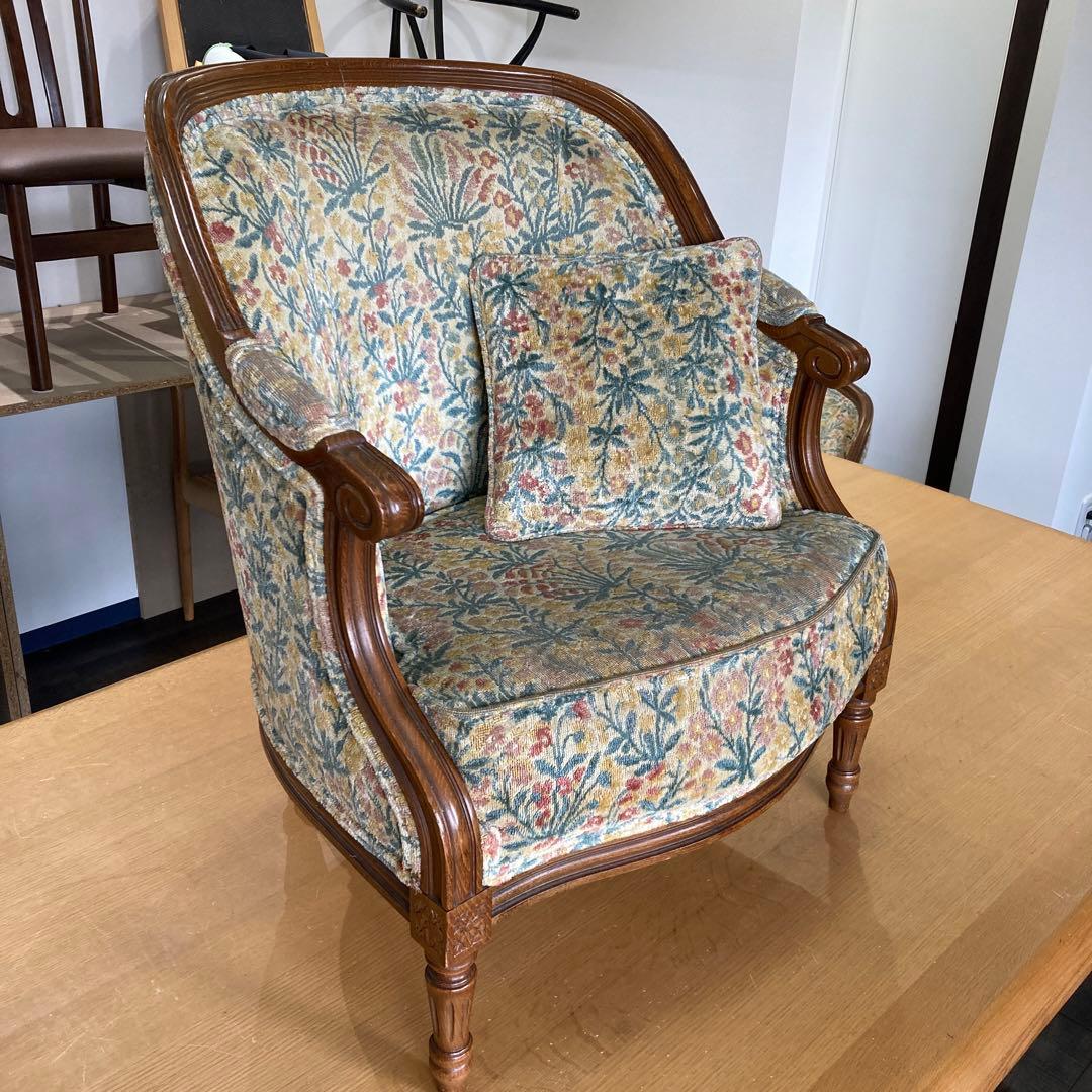 アームチェア　1人掛け　ソファ　①