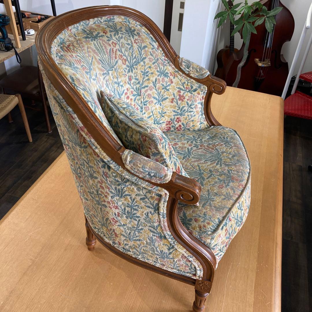 アームチェア　1人掛け　ソファ　①