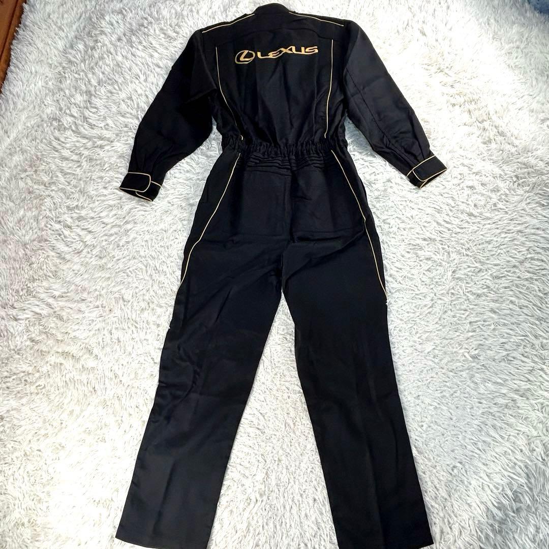 【新品未使用・レア】レクサス　LEXUS　ツナギ　ブラック×ゴールド　非売品　M
