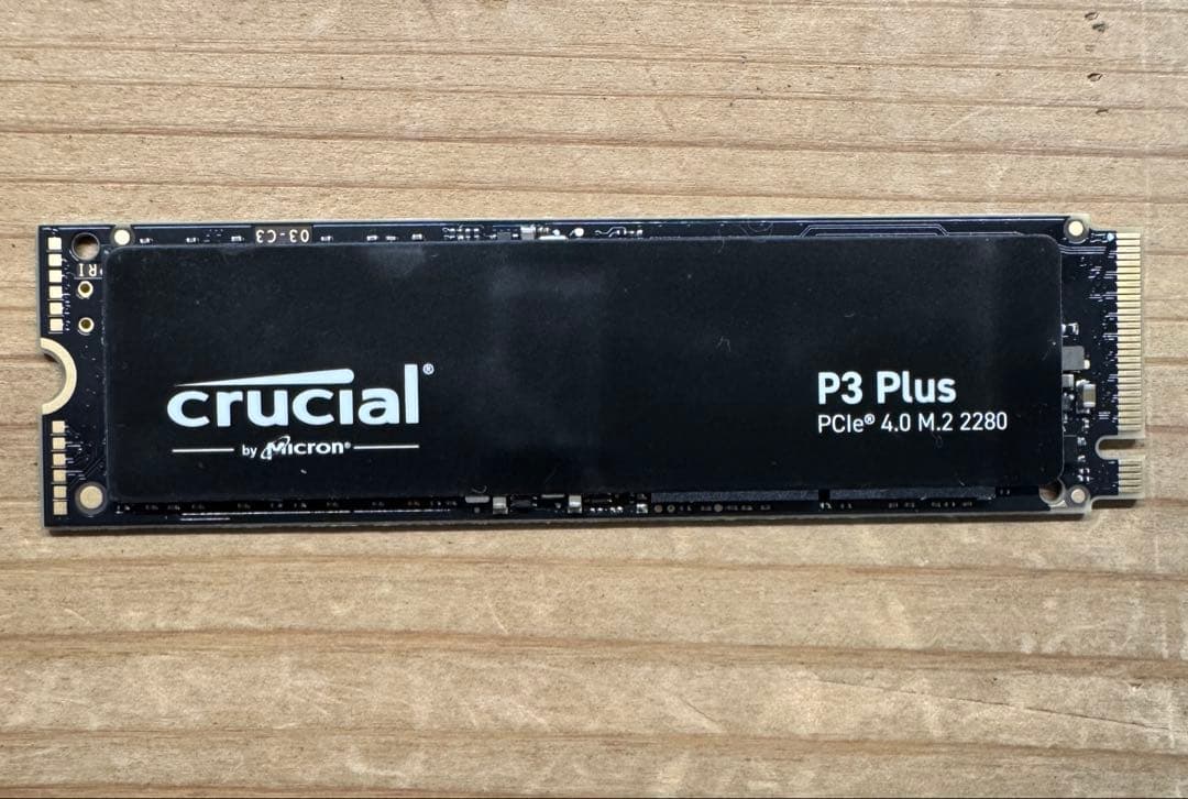 内蔵型SSD Crucial P3 Plus 4TB NVMe SSD 2280 Gen4