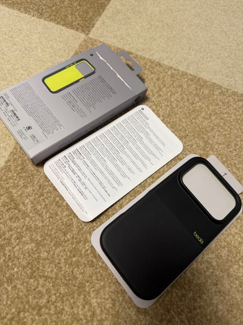 Beats iPhone17Pro Rugged Case MagSafe対応