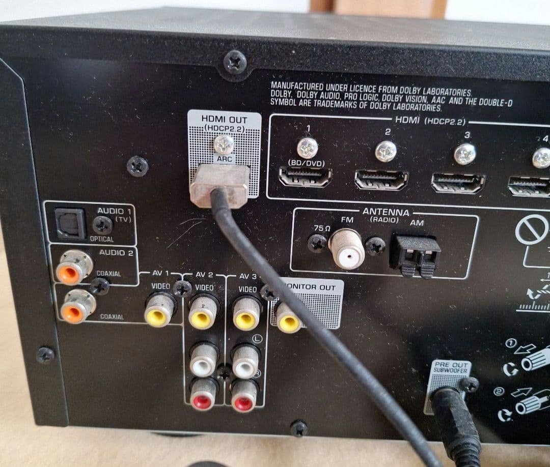 アンプ YAMAHA RX-V385 AV Receiver