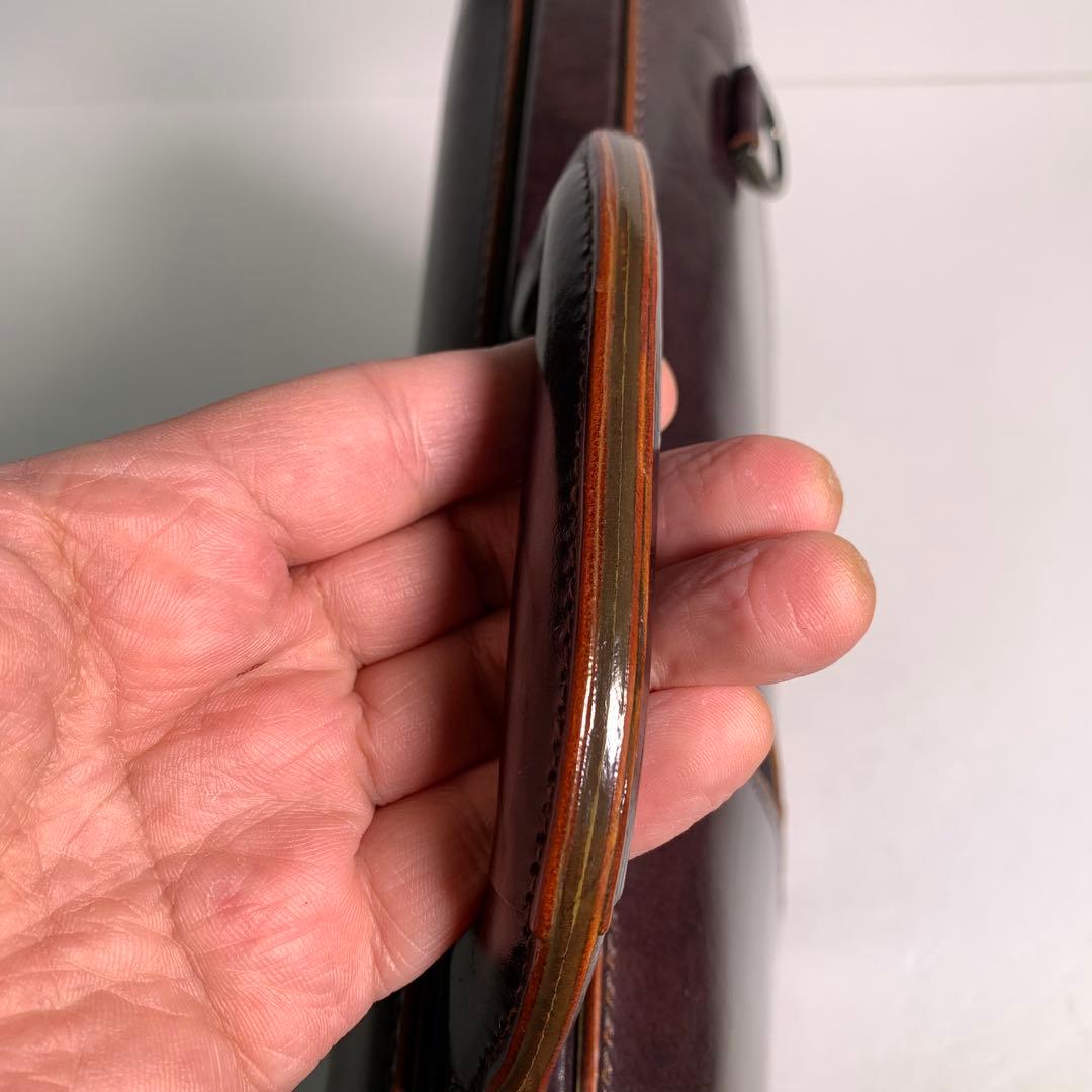 DRAWER ダレスバッグ FIVE WOODS 鍵付き レザー 林五 本革