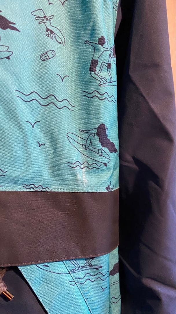 エアブラスター トレンチオーバー ジャケット サーフ柄