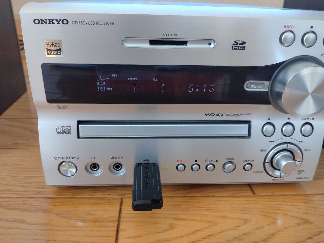 タケ。 ONKYO X-NFR7FX ハイレゾ対応 CDユニット交換