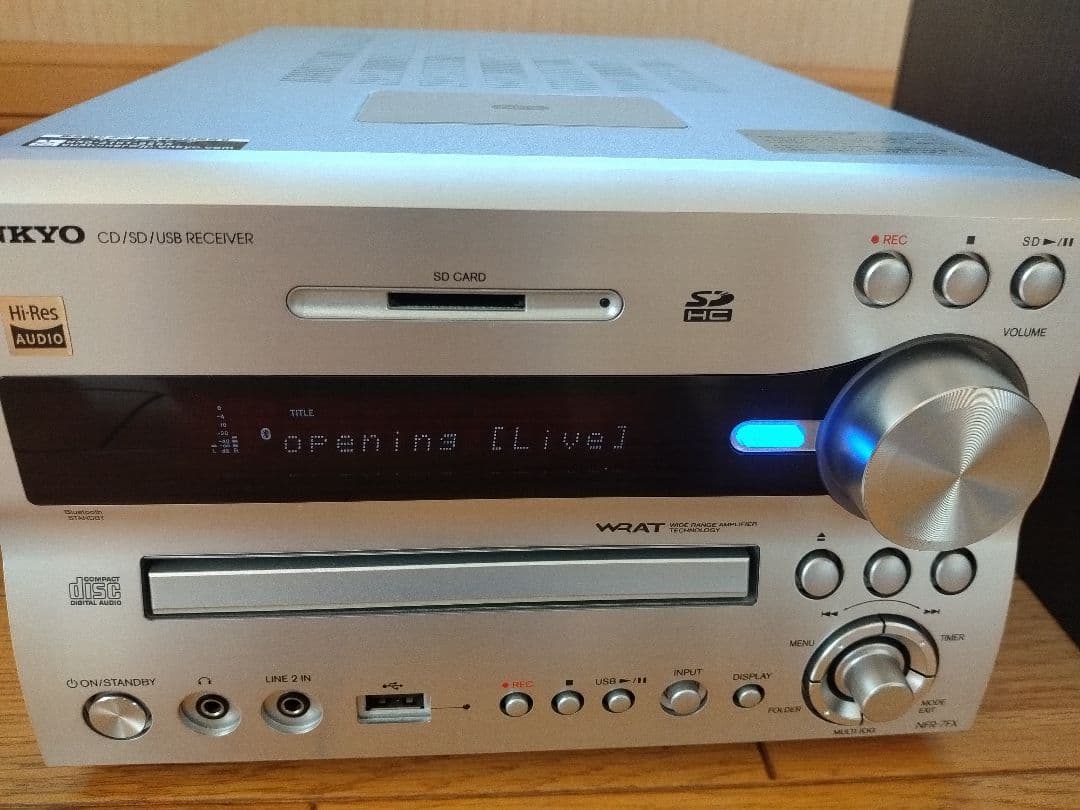 タケ。 ONKYO X-NFR7FX ハイレゾ対応 CDユニット交換
