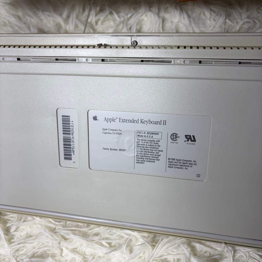Apple Extended Keyboard II 日本語配列 箱・ケーブル付