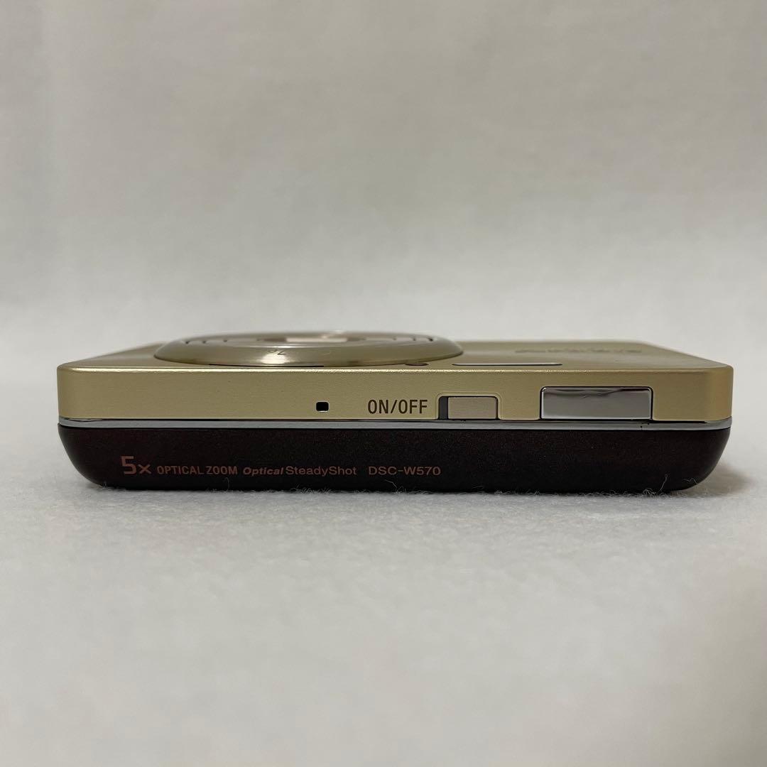 【動作確認済】SONY Cyber-shot 16.1 DSC-W570デジカメ