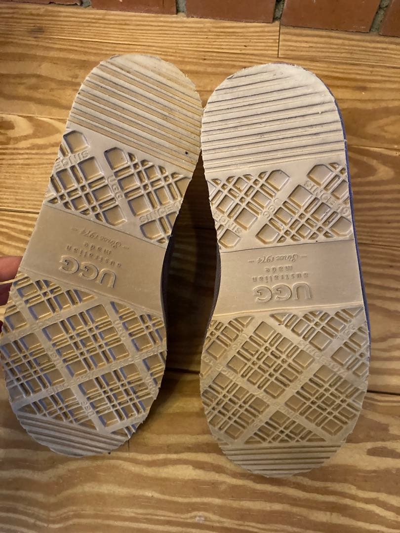 UGG パープル スエード ショートブーツ　新品未使用