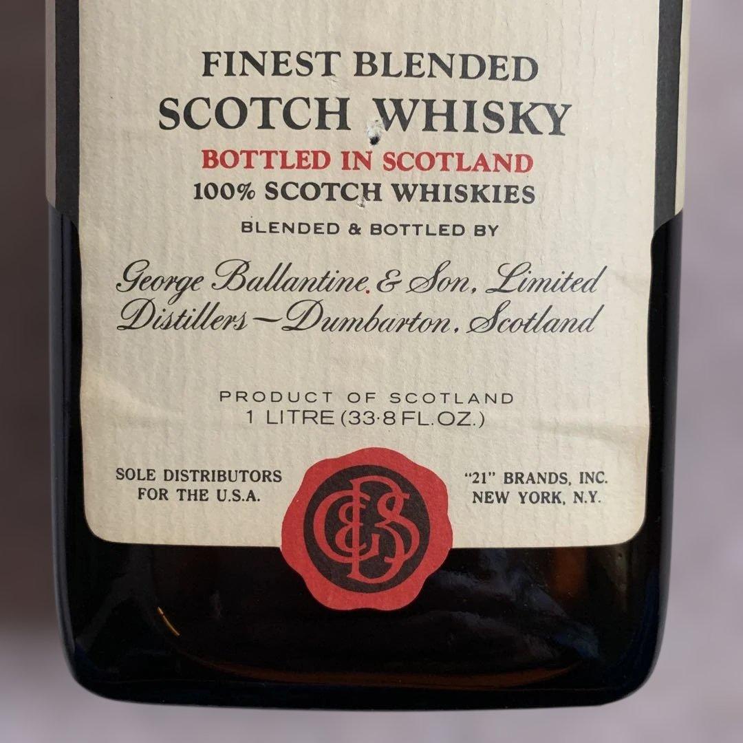 Ballantine's スコッチウイスキー 1リットル