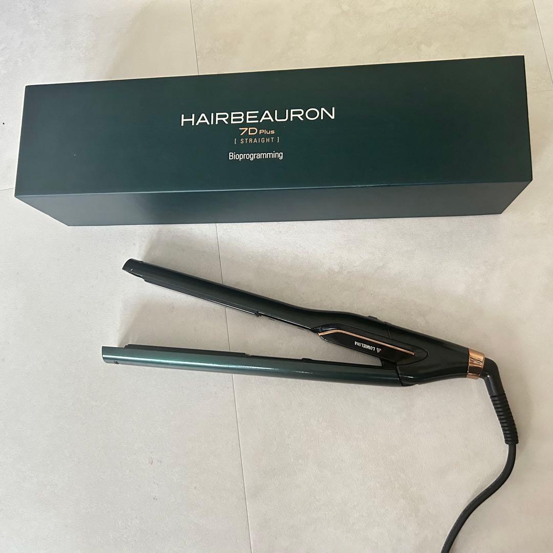 【美品】ヘアビューロン 7D Plus ストレート　ストレートアイロン