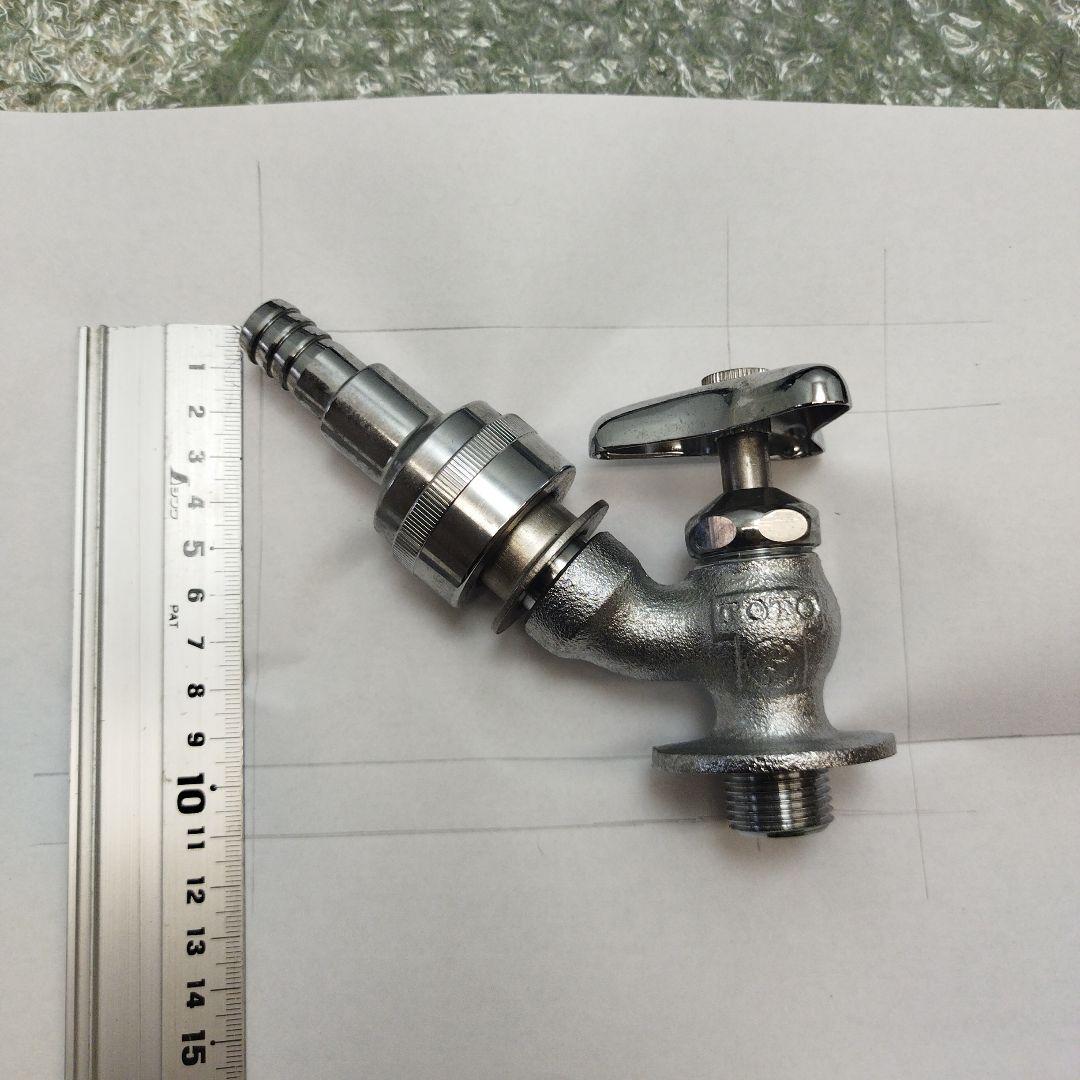 金属製 蛇口 12個セット TOTO　散水栓13 T28-13