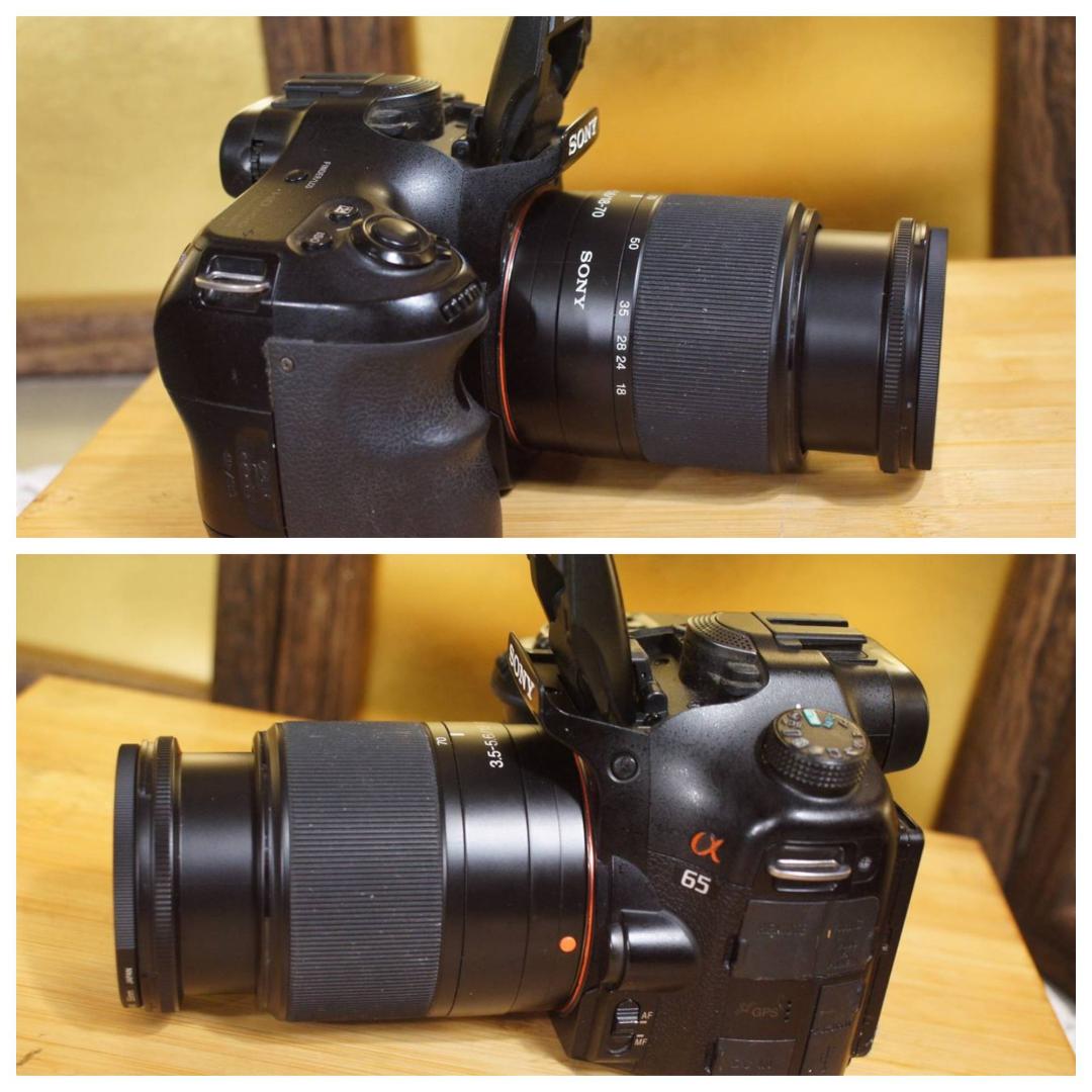 来夢さん専用　★１か月動作保証★ソニーα６５一眼レフカメラ★レンズ３本付