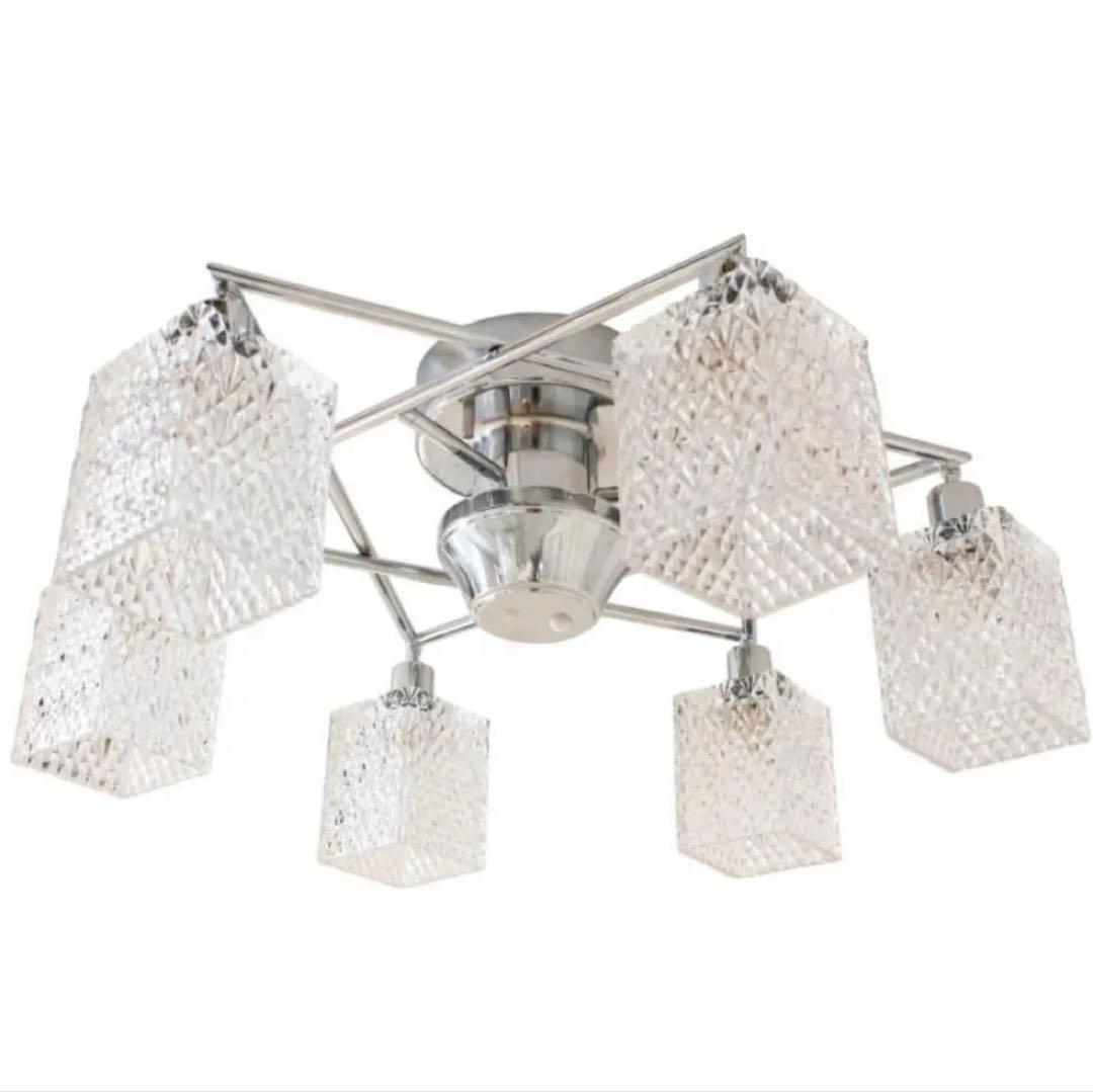 キシマ　シャンデリア　シーリングライト　amp51308 シルバー