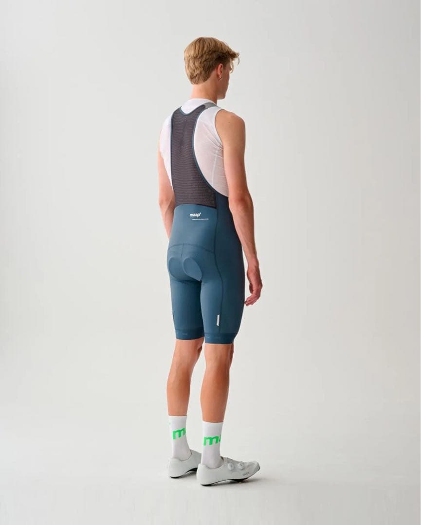  ビブタイツ M ダークブルー L