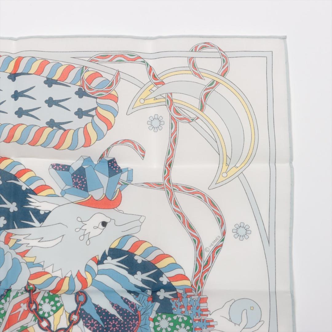 【ほぼ未使用】エルメス カレ45 冬の祭典Le Sacre de l’Hiver