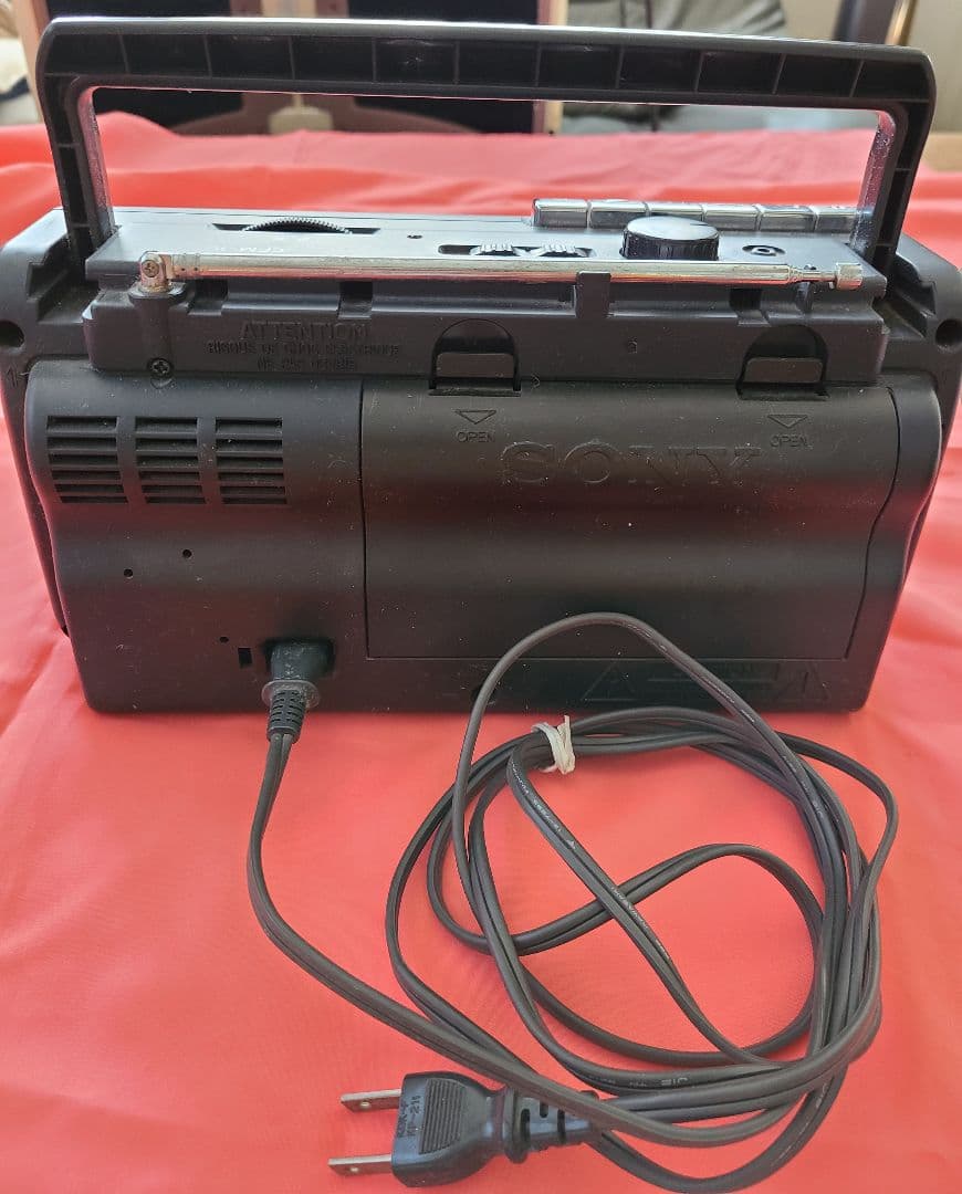 SONY ラジオカセットーコーダー　CFM10