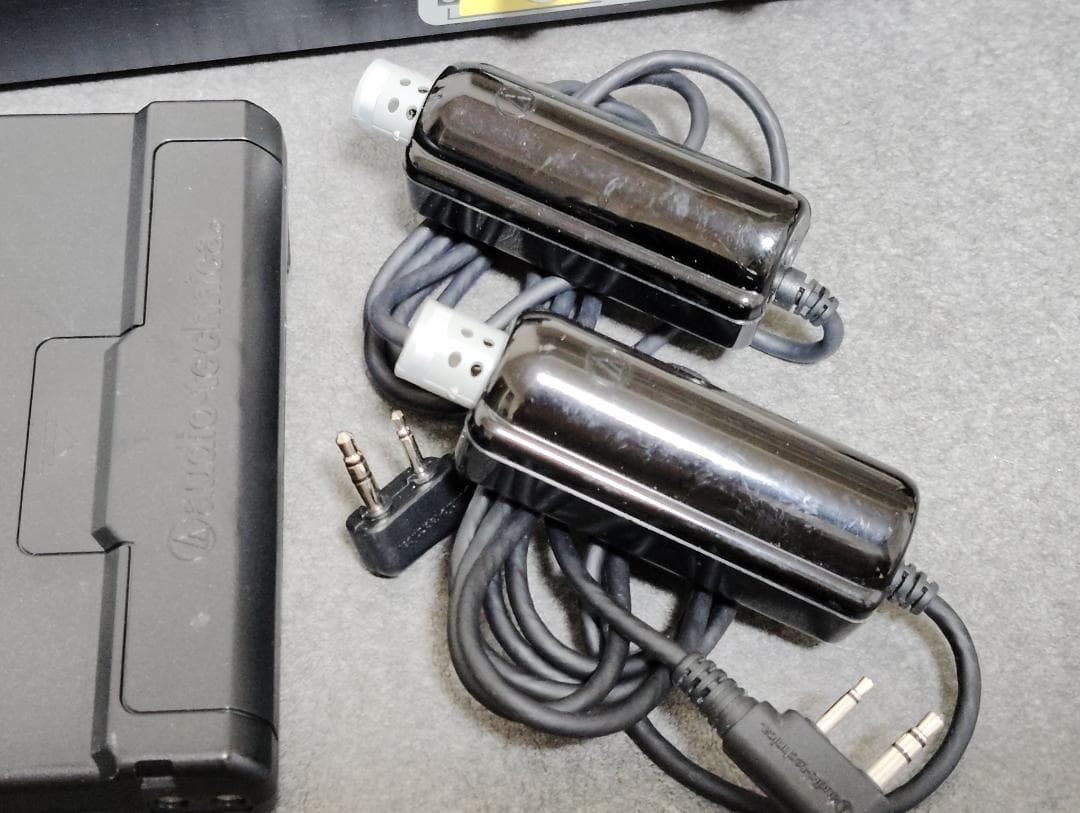 オーディオテクニカ業務用ワイヤレスマイク＆レシーバーほか一式