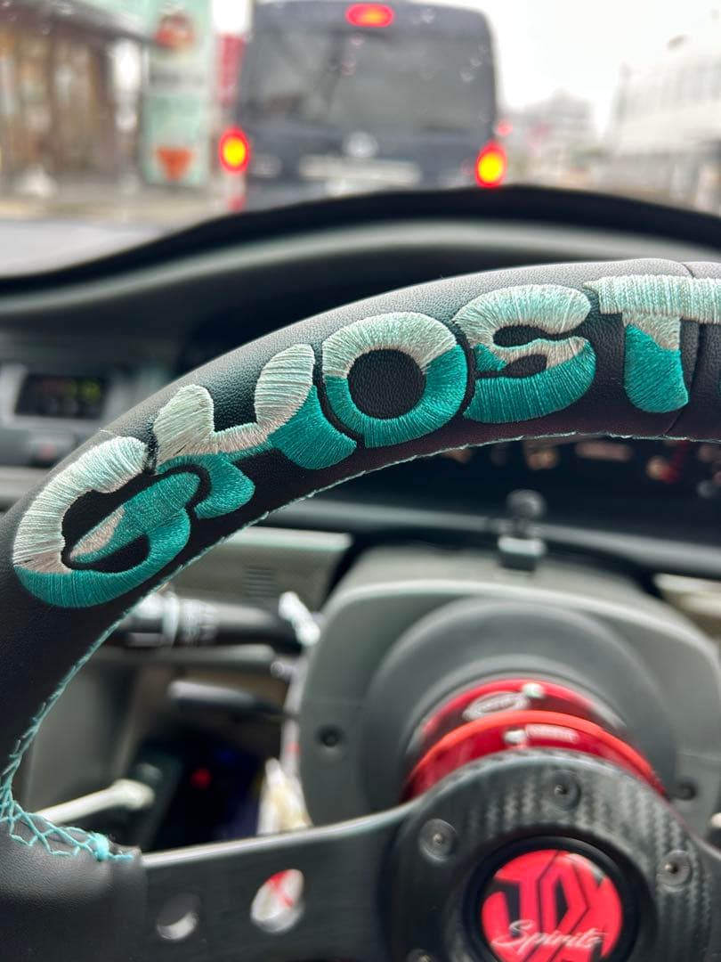 週末セール！ GHOSTEXPODステアリングホイール ブラック