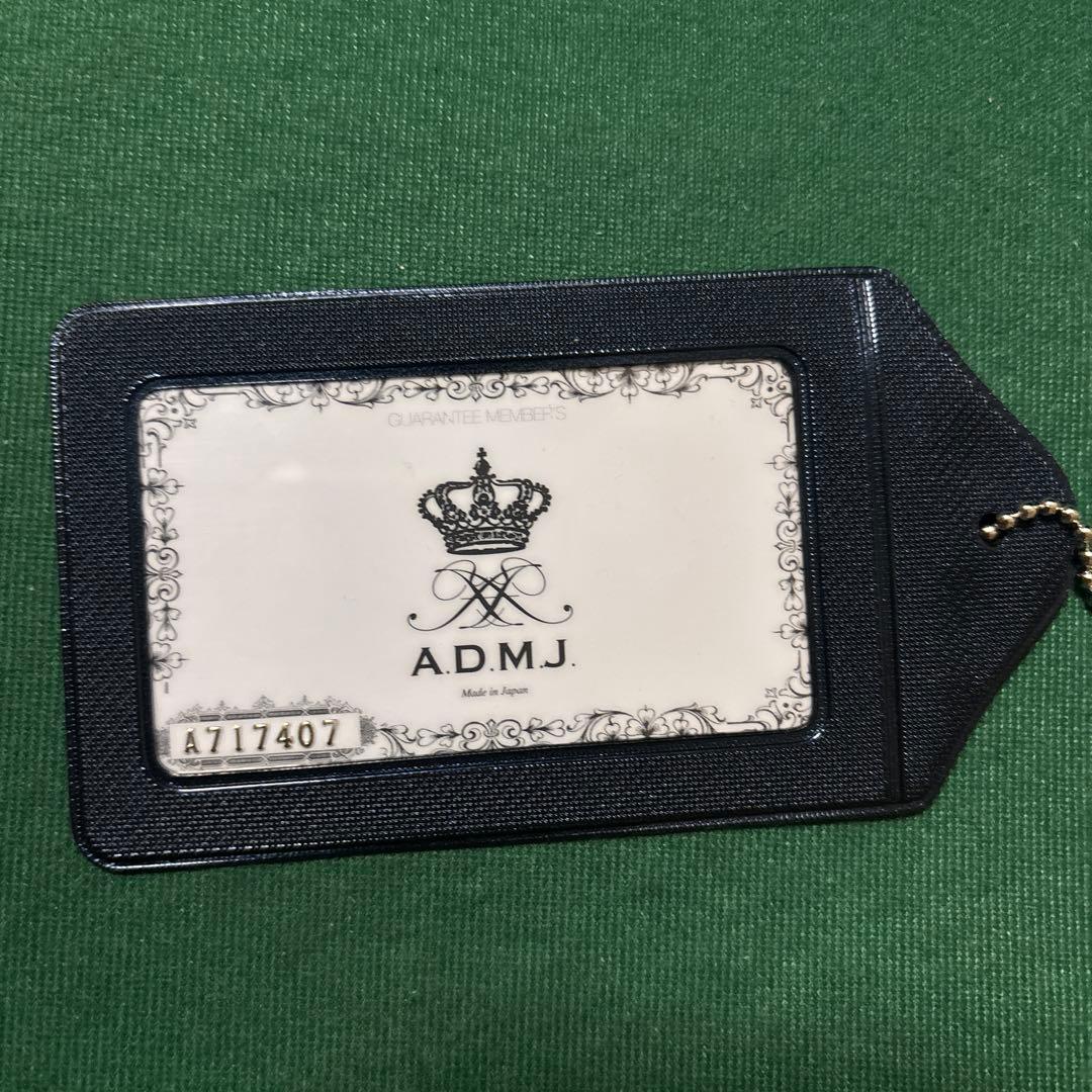 未使用タグ付き ADMJ ビジュー 2WAYクロスボディバッグ ブラック